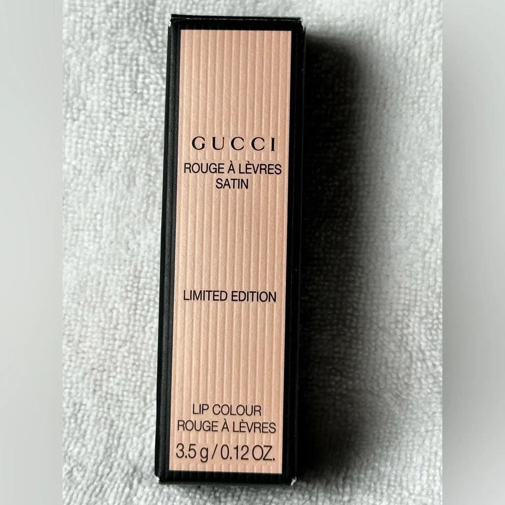 🆕 GUCCI Rouge à Lèvres Long-Lasting Satin Lipstick in Color 505 Janet Rust NIB